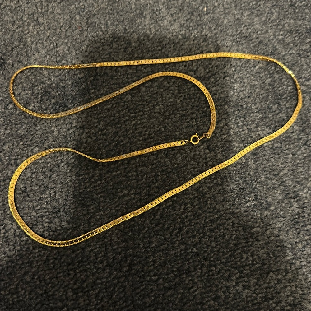 Gold necklace